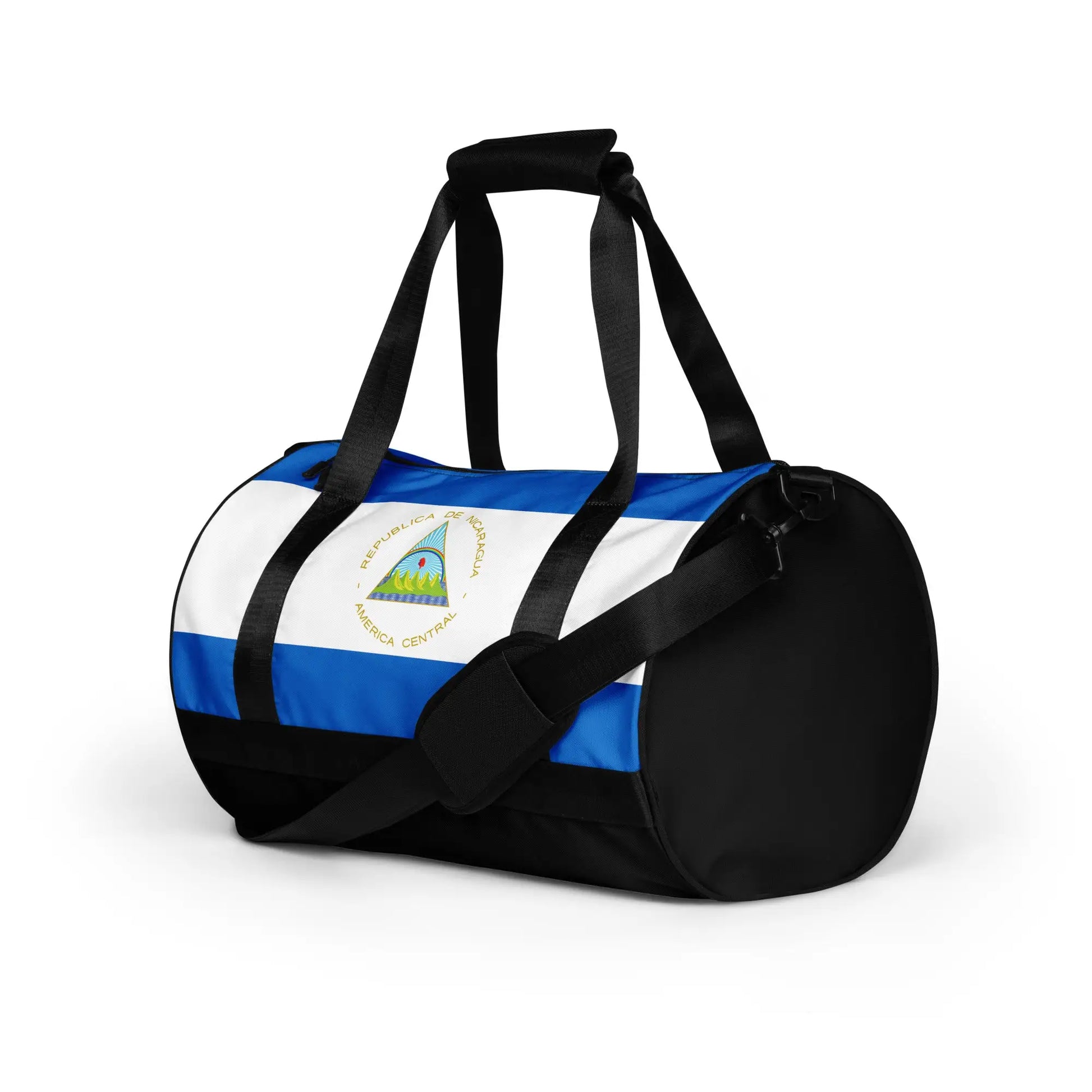 Sac De Sport Drapeau Du Nicaragua – Polyester – Moyenne Capacité