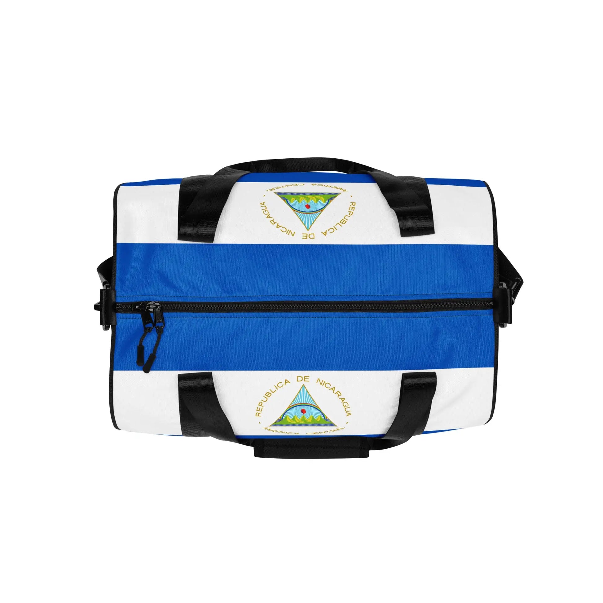 Sac De Sport Drapeau Du Nicaragua – Polyester – Moyenne Capacité