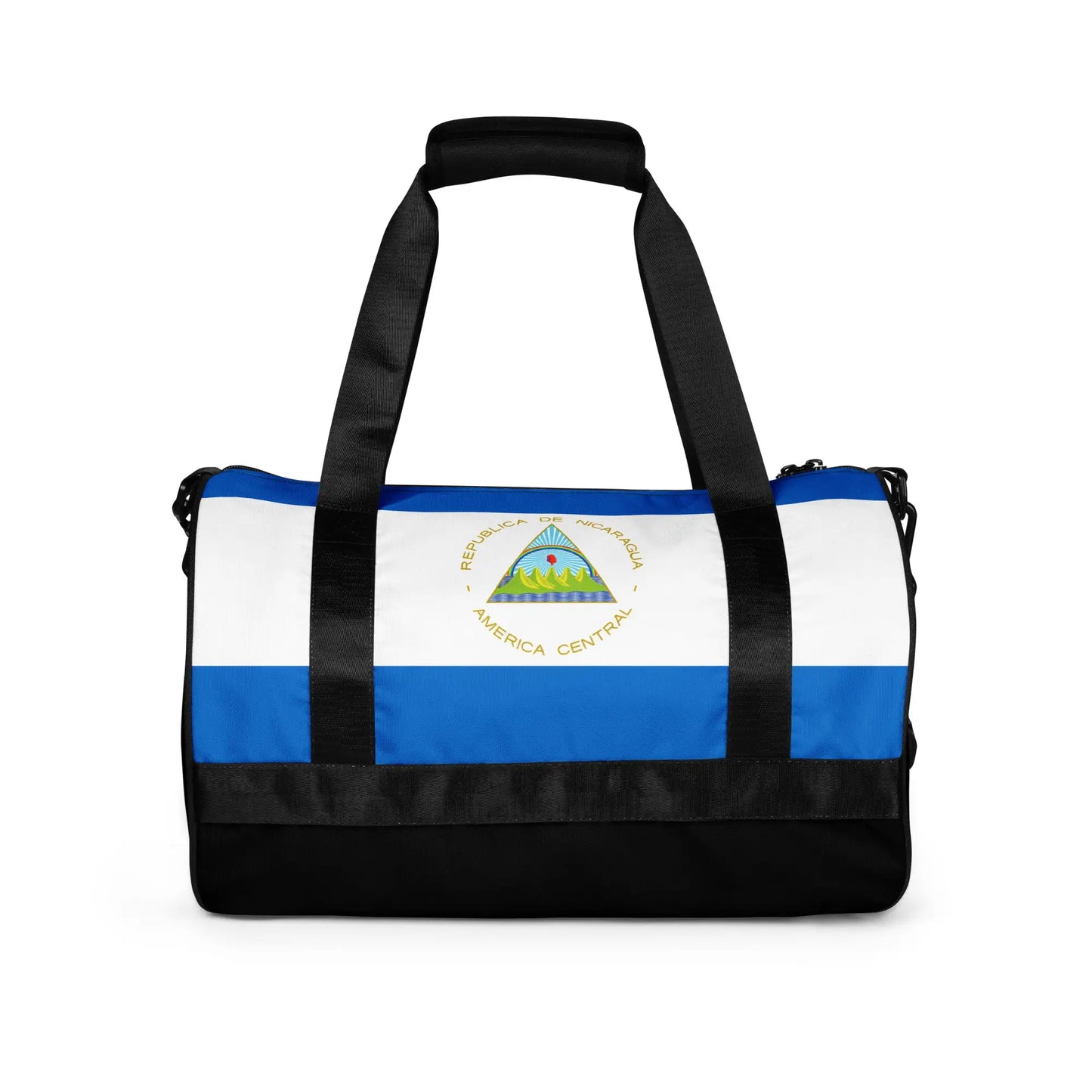 Sac De Sport Drapeau Du Nicaragua – Polyester – Moyenne Capacité