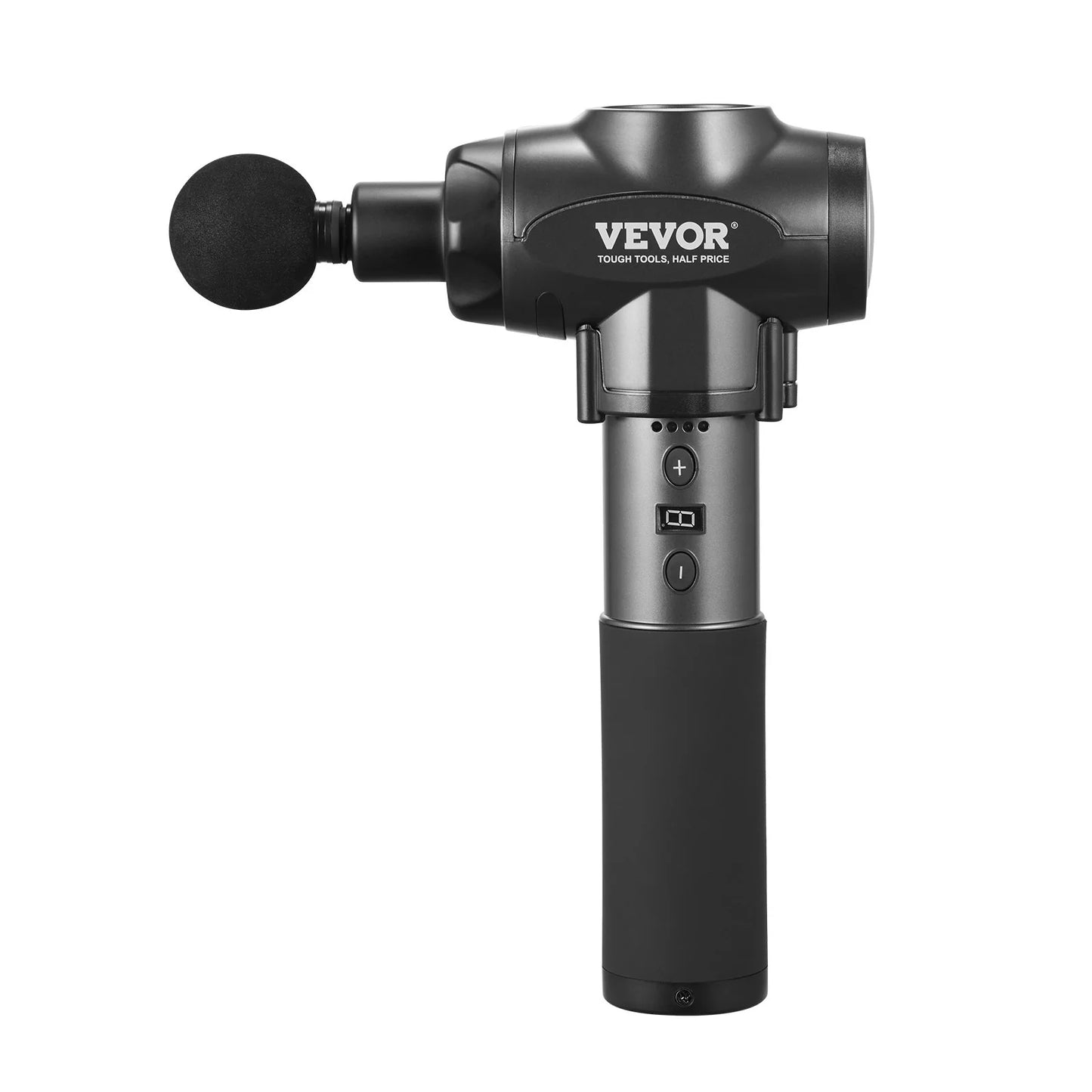 VEVOR Deep Tissue Massage Gun – 9 Speeds, 6 Heads, Rechargeable 24V for Pain Relief & Recoveryhealth