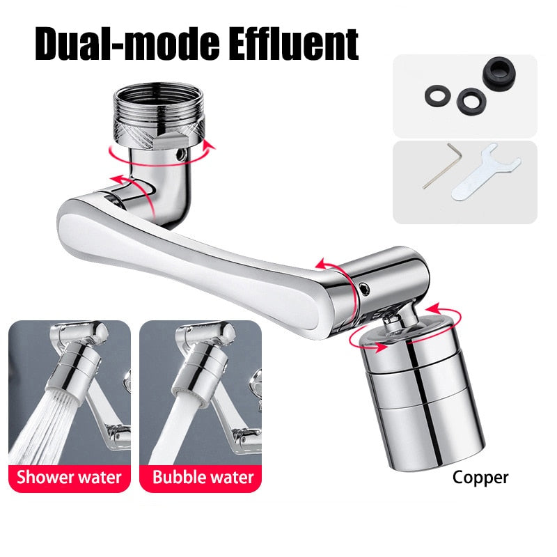 Stainless steel Universal 1080 °Swivel Robotic arm.