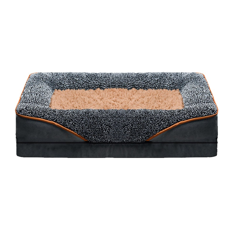 Dropshipping 2023 Best Selling Products Zipper Dog Beds Kennel Bed Mat Winter Large Dog Sofa Bed Dog Washable Mat For Small Dog.