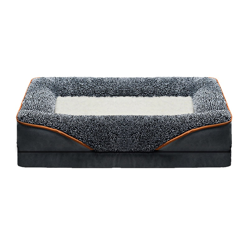 Dropshipping 2023 Best Selling Products Zipper Dog Beds Kennel Bed Mat Winter Large Dog Sofa Bed Dog Washable Mat For Small Dog.