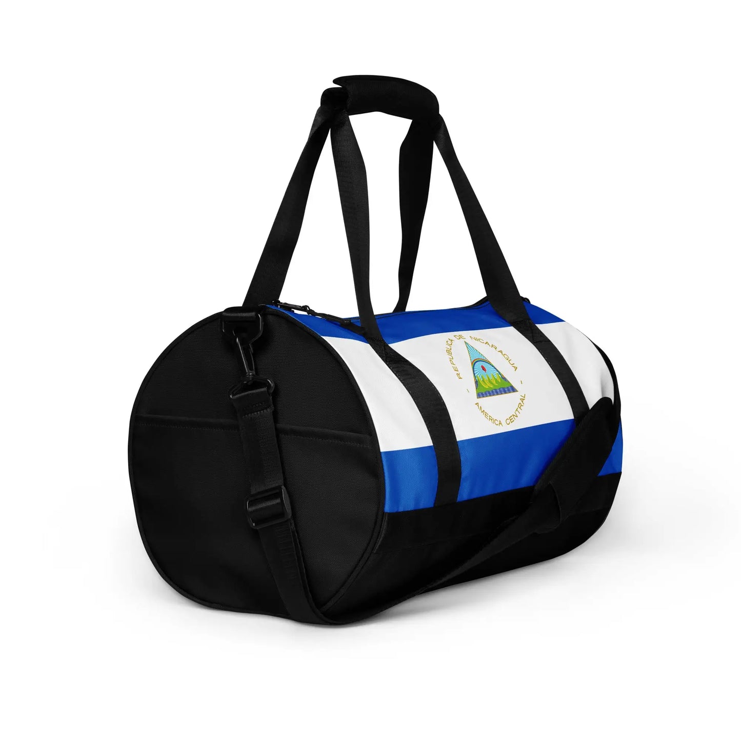 Sac De Sport Drapeau Du Nicaragua – Polyester – Moyenne Capacité