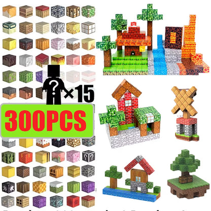 Unleash Creativity with 10-300PCS Magnetic Building Blocks - The Ultimate STEM Sensory Construction Set for Kids!