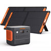 Expandable 2000W Solar Generator – 4000W Peak, LiFePO4 Battery, Dual 100W Panels, Push-Start