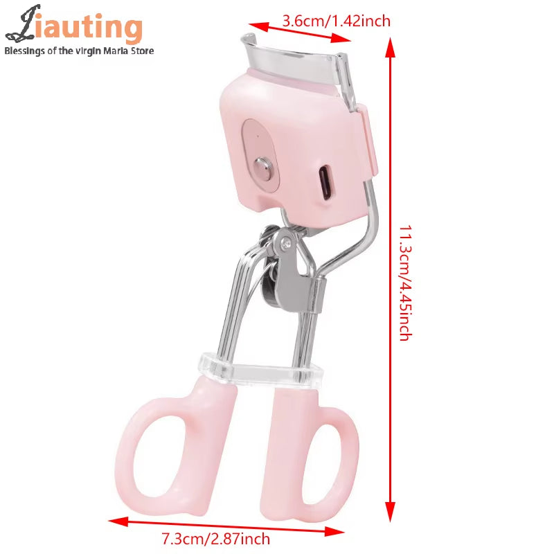 Revolutionary Electric Eyelash Curler - Portable Heated Comb for Perfect, Long-Lasting Curls