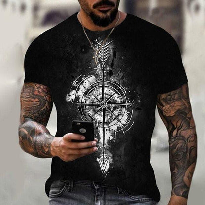 3D Printed Graphic T-shirts - Nakinsige