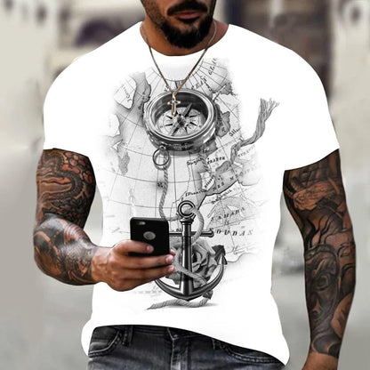 3D Printed Graphic T-shirts - Nakinsige