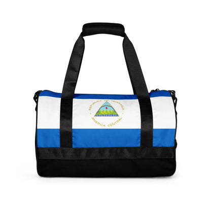 Sac De Sport Drapeau Du Nicaragua – Polyester – Moyenne Capacité