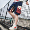Casual Cargo Shorts Contrast Color Fashion Short