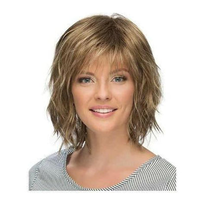 Curly with Bangs Short Wig - Nakinsige