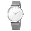Simple Business Stainless Steel Mesh Belt Quartz Watch