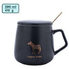 Mug with lid Spoon Travel Cup - Nakinsige