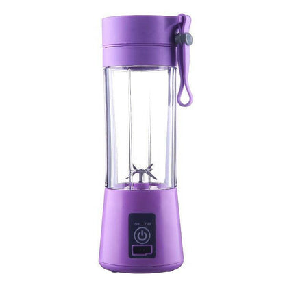 a purple toothbrush is in a purple bottle 