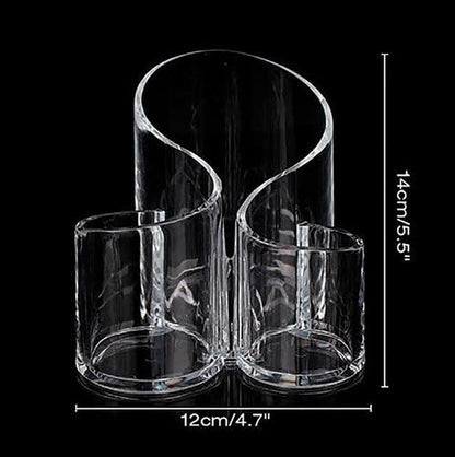 a close up of a glass of water in a glass 