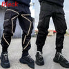 Reflective Stripe Cargo Pants - Nakinsige