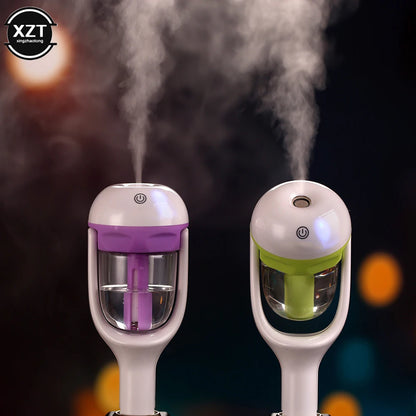 Mini Car Air Humidifier Steam Air Purifier   carAroma Diffuser.