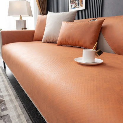 Waterproof Sofa Towel Mat Non-Slip L Shape Sofa Slipcovers for Living Room.