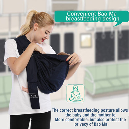 CUBY Baby Carrier Breathable Adjustable carrier soft Sling.