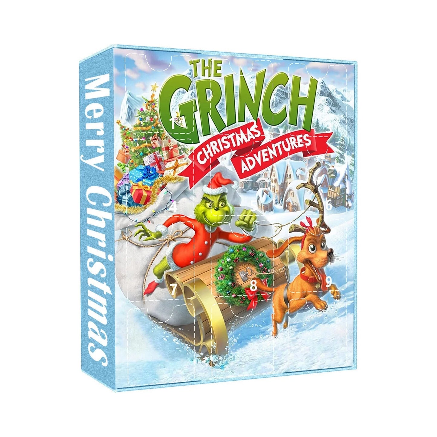 Exciting Grinch 2024 Advent Calendar - 24 Days of Surprises with Collectible Toys for Kids!