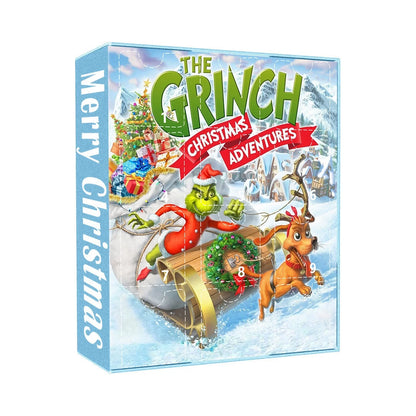 Exciting Grinch 2024 Advent Calendar - 24 Days of Surprises with Collectible Toys for Kids!