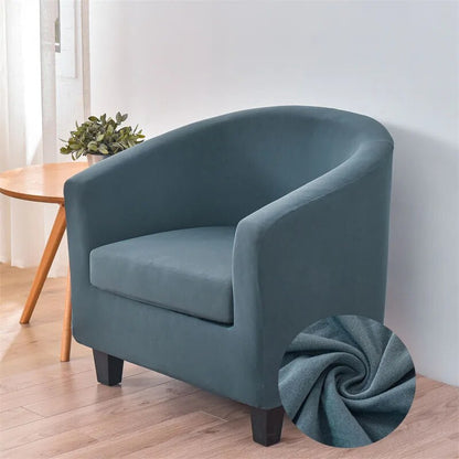Split Style Tub Chair Cover Stretch Armchair Cover Club Sofa Covers for Living Room Sofas.