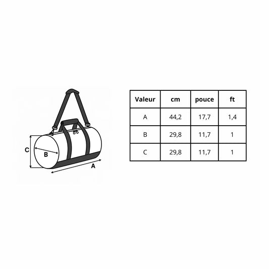 Sac De Sport Drapeau Du Nicaragua – Polyester – Moyenne Capacité