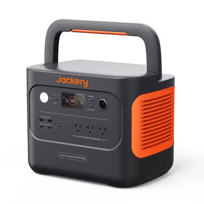 Expandable 2000W Solar Generator – 4000W Peak, LiFePO4 Battery, Dual 100W Panels, Push-Start