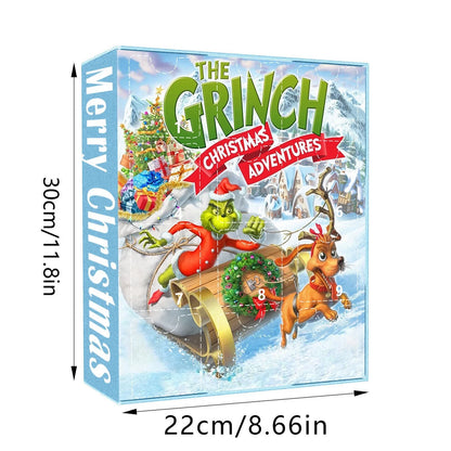 Exciting Grinch 2024 Advent Calendar - 24 Days of Surprises with Collectible Toys for Kids!