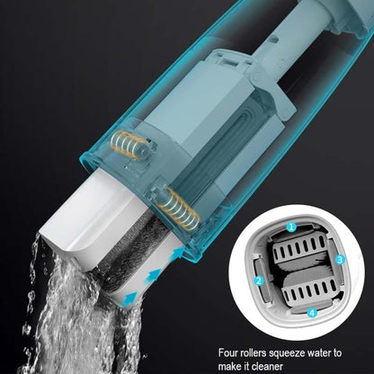 Introducing the Ultimate Cleaning Tool - the Self Wringing Mop!.
